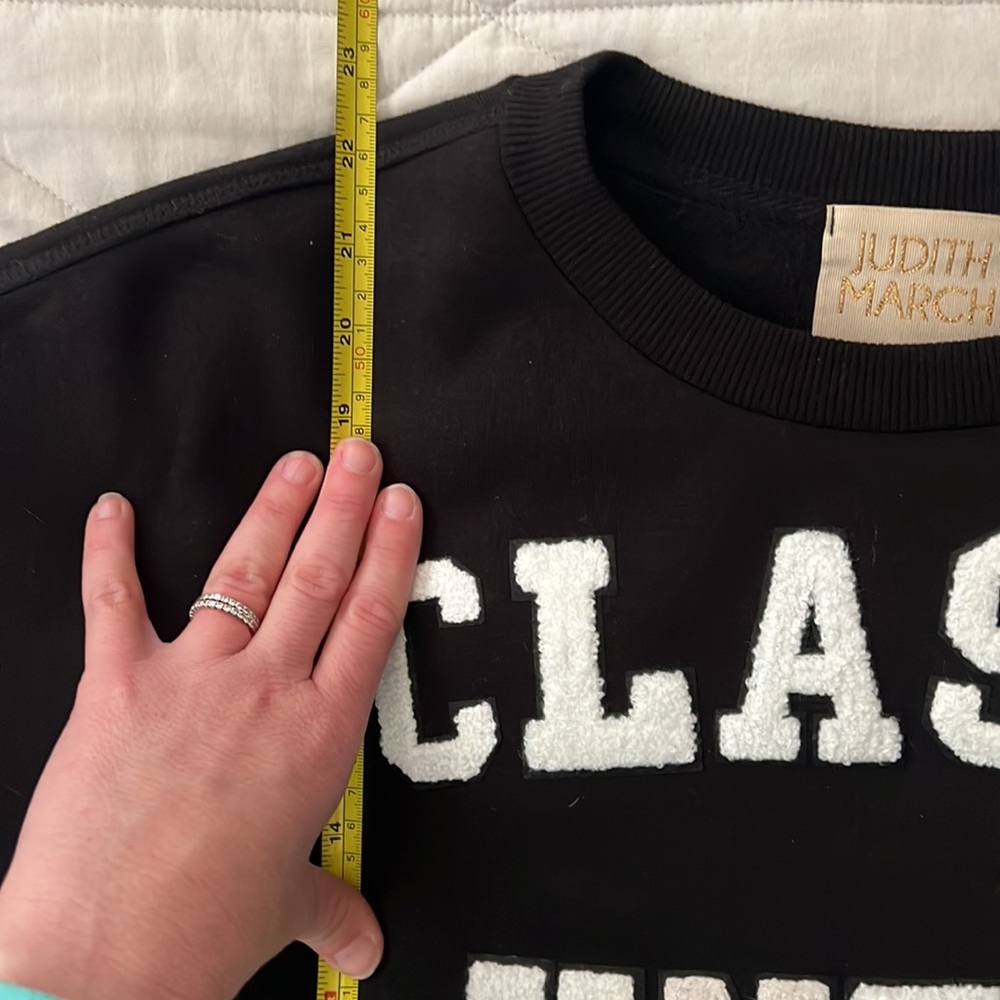 Judith March CLASSY UNTIL KICKOFF HELMET PULLOVER black large - Picture 10 of 16